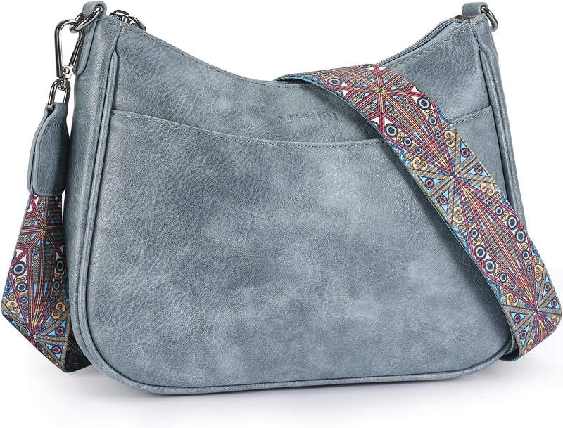 Trendy Leather Crossbody Purse with Adjustable Strap, Women'S Shoulder Handbag10
