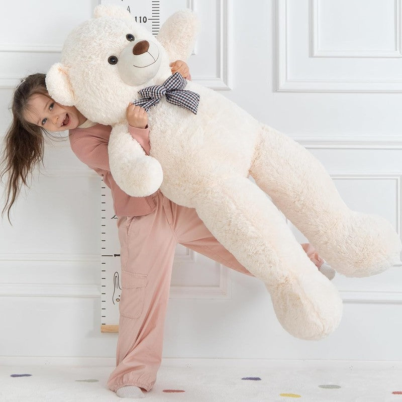 Giant Teddy Bear Big 4 Feet Stuffed Animal Stuffed Bear Baby Shower Life Size La6