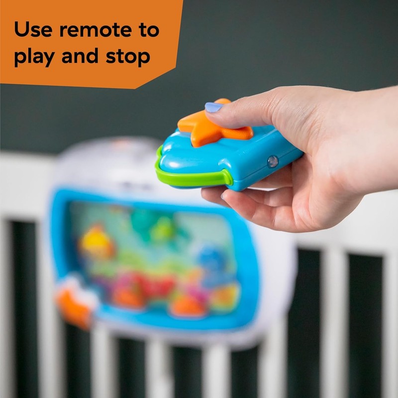 Sea Dreams Soother Musical Crib Toy and Sound Machine, Newborn and Up2