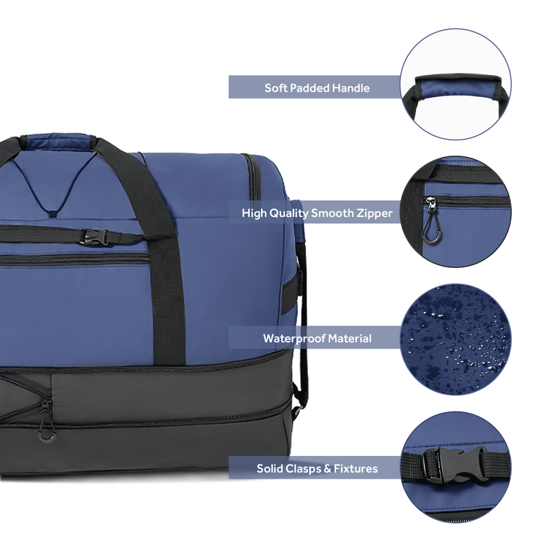 30in Rolling Duffle Bag Expandable 100-120L Waterproof Heavy Duty6