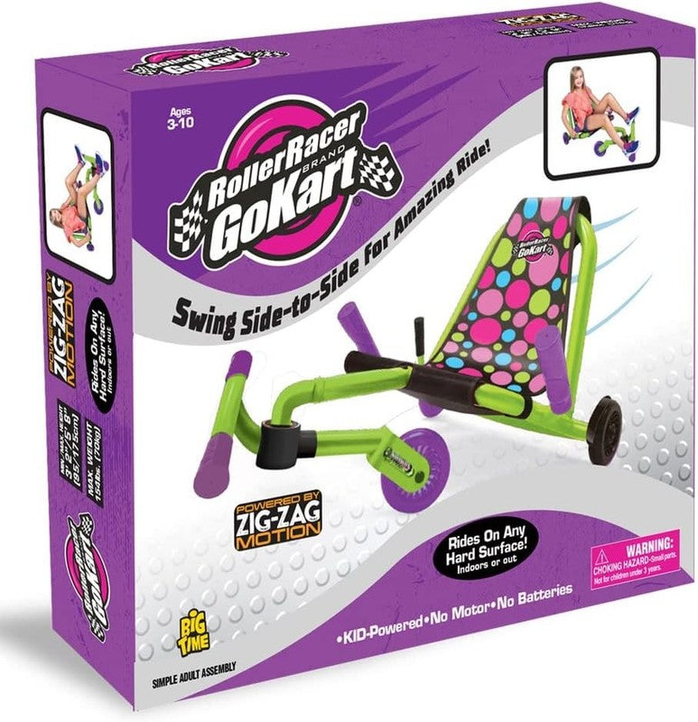 Kids Wiggle Go Kart Swing Side to Side Ride On Indoor Outdoor1