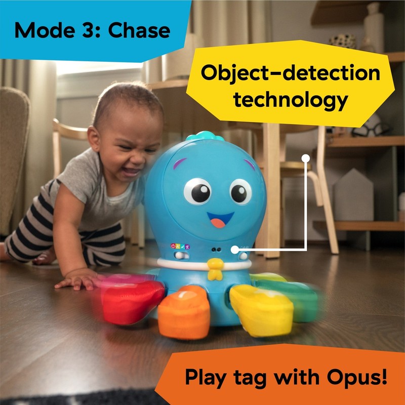 4-in-1 Ocean Explorer Baby Toy Crawl & Chase Learning Ages 3+ Months4