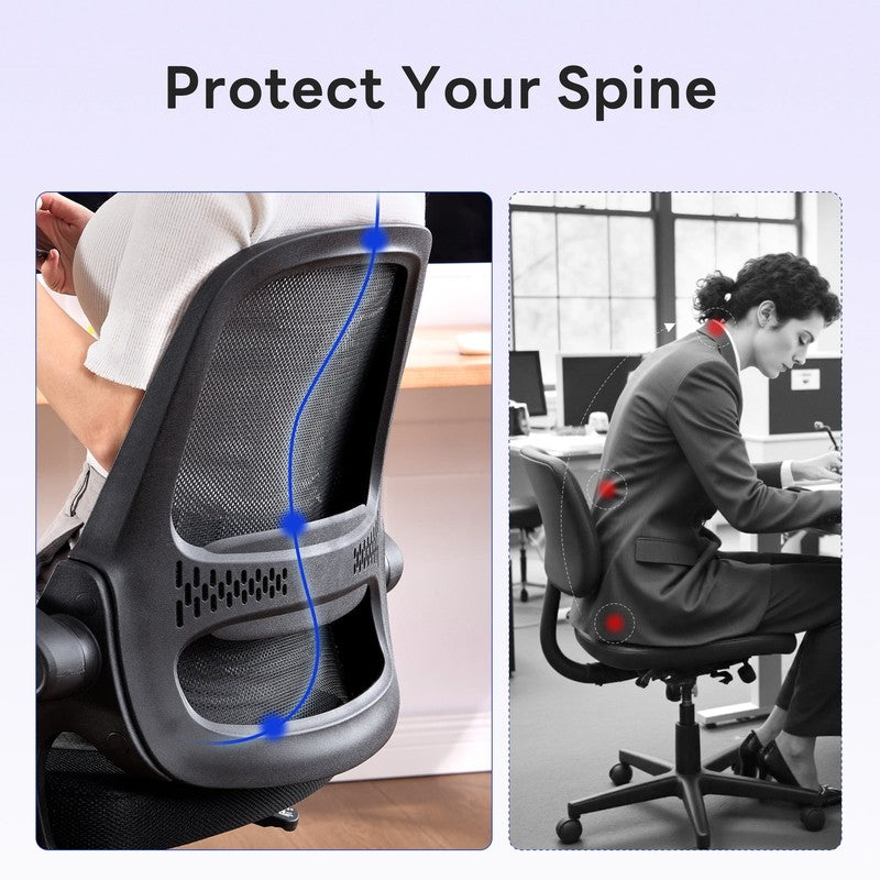 Ergonomic Mesh Office Chair - High Back Gaming Desk Chair, Computer Chair with L5