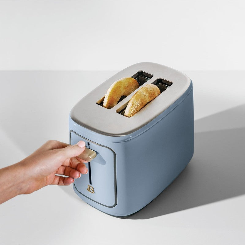 2 Slice Toaster with Touch Activated Display, Cornflower Blue by Drew Barrymore3