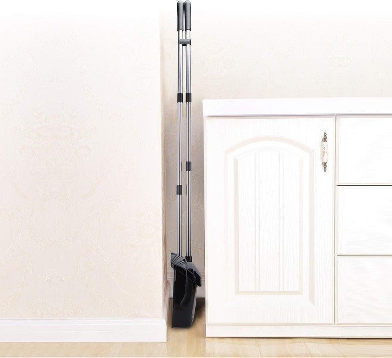 Broom and Dustpan Set for Home with Lid Indoor Upright Dustpan Broom and Dustpan5