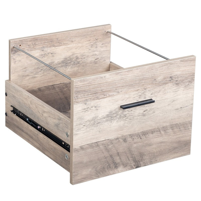 Wood Computer Desk Office Laptop PC Work Table, Writing Desk with 3 Drawers File9