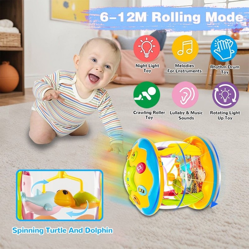 Baby Toys for 6 12 Months, Light up Musical Baby Toys for 12 24 Months, Learning5