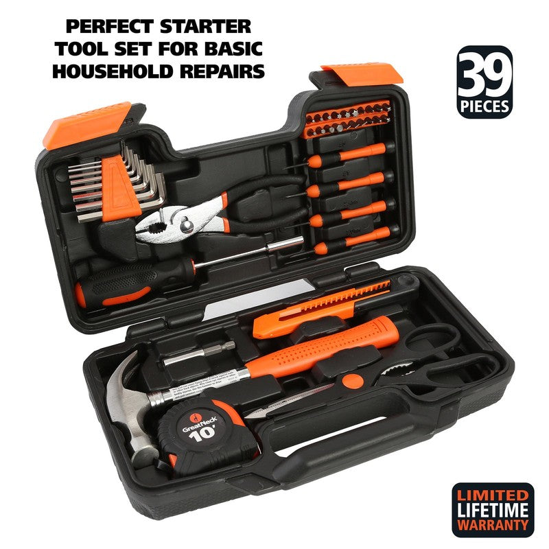 Great Neck Homeowner'S Tool Set, 39 Pieces, for Routine Home Maintenance1