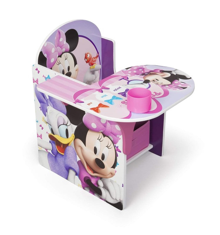 Chair Desk with Storage Bin, Minnie Mouse6