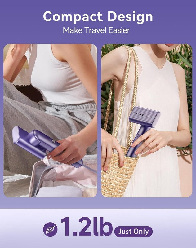 1200W Portable Travel Clothes Steamer - Fast Heat-Up, Wrinkle Remover4
