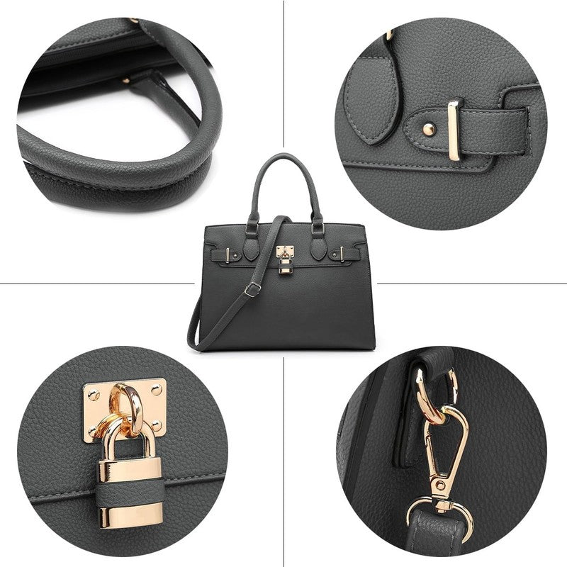 Women Handbag Purse Shoulder Top Handle Satchel Tote Work Bag Clutch7