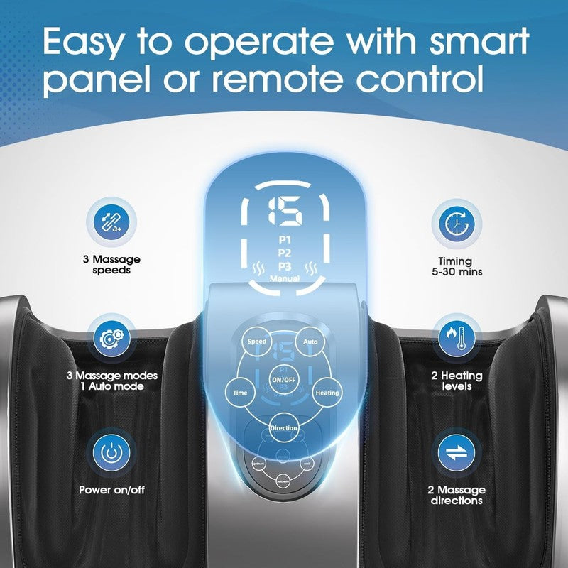 Shiatsu Foot Massager with Heat: FSA HSA Eligible Foot Massager for Plantar Fasc4