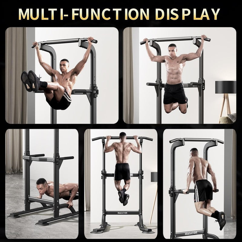 Power Tower Pull up Bar & Dip Station, Multi Function Home Gym Strength Trainer4