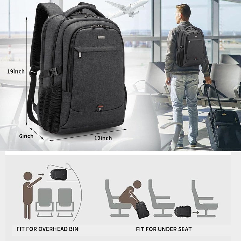 17 Inch Laptop Backpack for Travel Water Resistant College Backpack for Men/Wome7