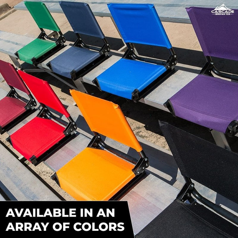 Lightweight Stadium Seat w/ Bleacher Hook for Sports & Outdoor Events9