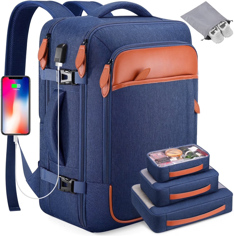 Travel Backpack for Men & Women Carry on Backpack Flight Approved 40L Waterproof9