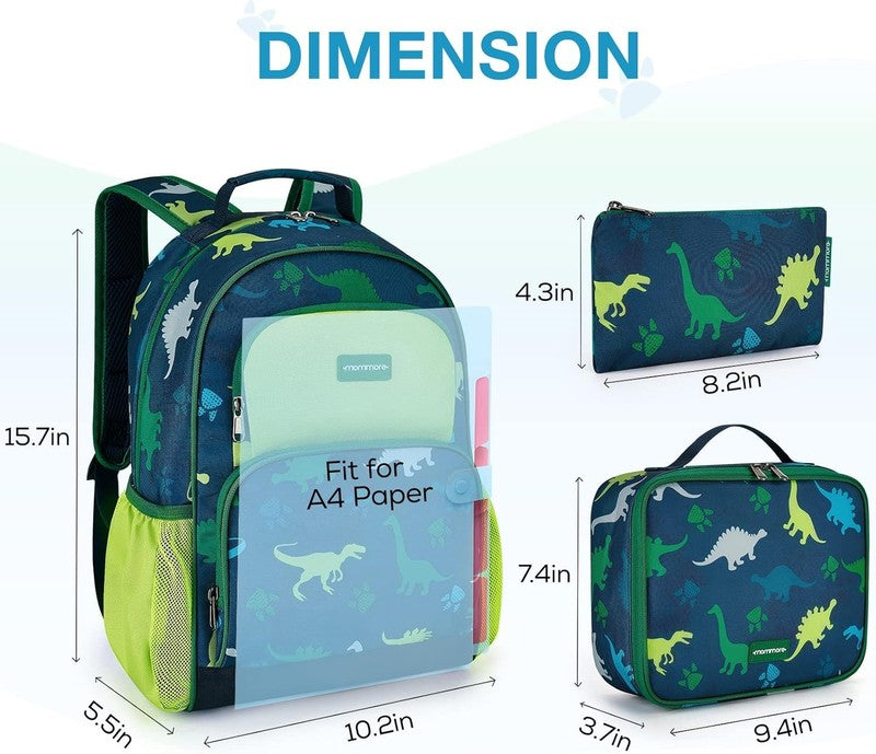 Kids Backpack for Boys Girls Preschool Kindergarten Backpacks Lightweight Elemen6