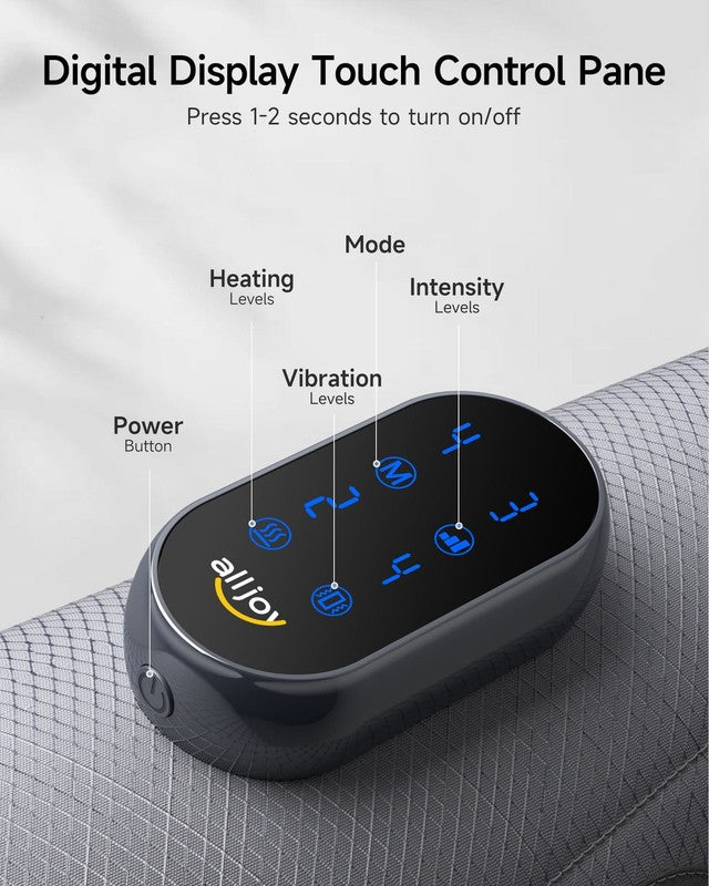 Cordless Calf Massager w/ Heat Vibration Wireless Leg Arm Compression4