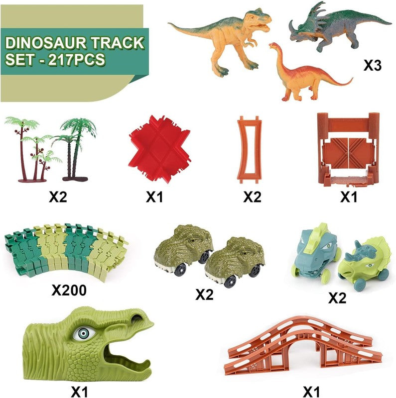 Dinosaur Track Toys   Best Birthday Gifts for 3 4 5 6 7 Year Old Boys Girls, Din3