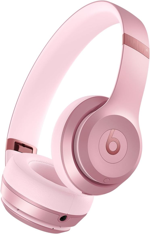 Solo 4 Wireless Bluetooth On Ear Headphones 50Hr Battery Metallic Pink11