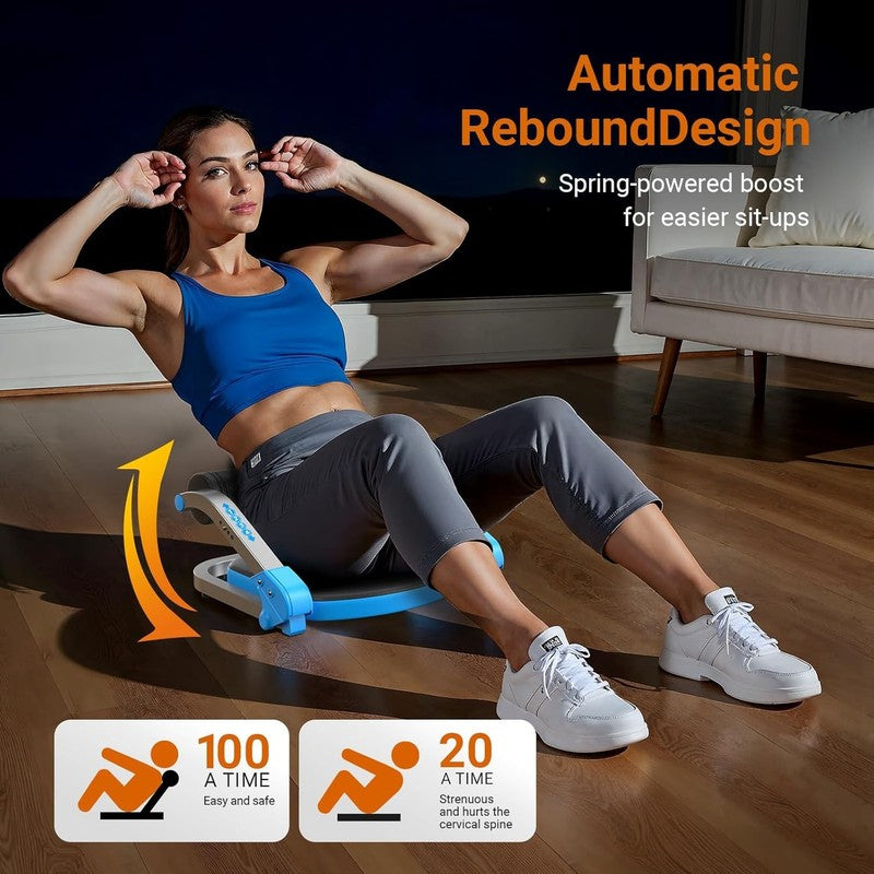 Adjustable Ab Crunch Machine Home Gym Core Trainer 3 Resistance Levels1