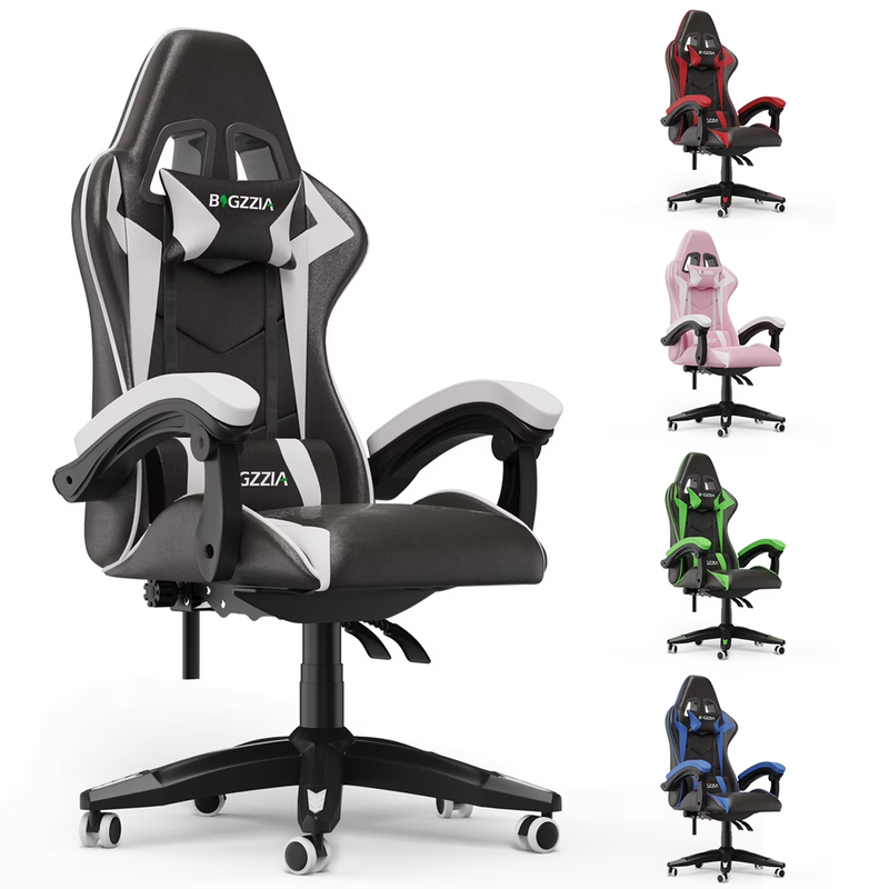Gaming Chair Office Chair, Ergonomic Game Chair with Height Adjustable Headrest10