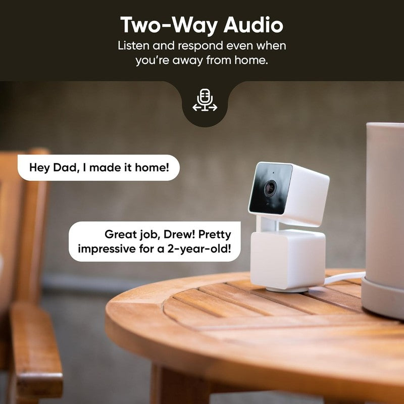 1080P 360° Smart Security Camera with Night Vision & Motion Tracking8