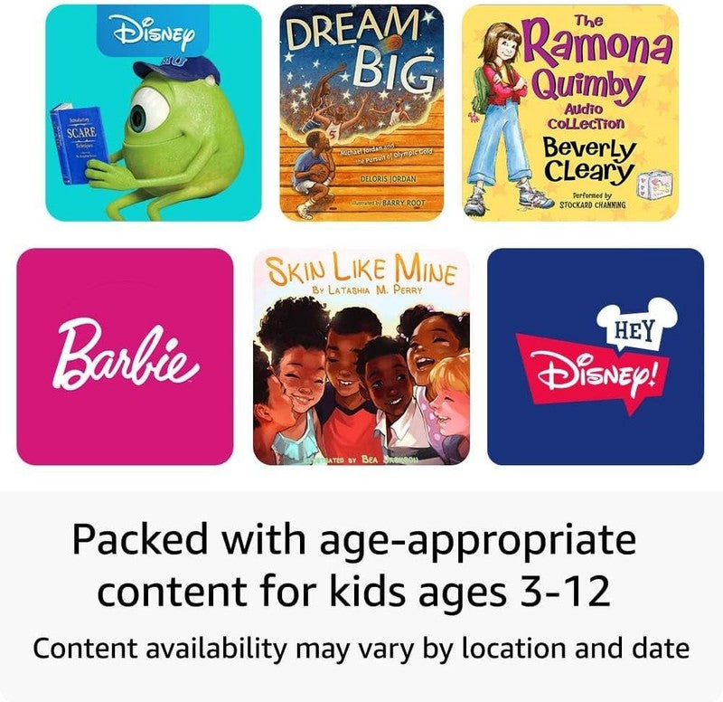 Echo Pop Kids (Newest Model) with Parental Controls, 6 Month Kids4