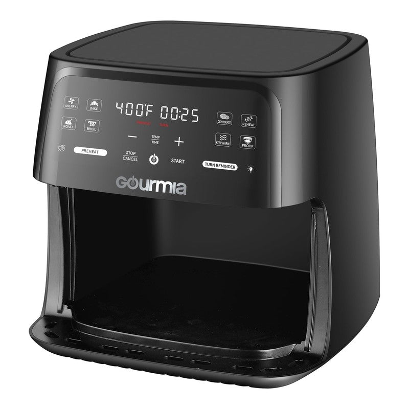8 Quart Digital Window Air Fryer, with 8 One Touch Functions, Black7