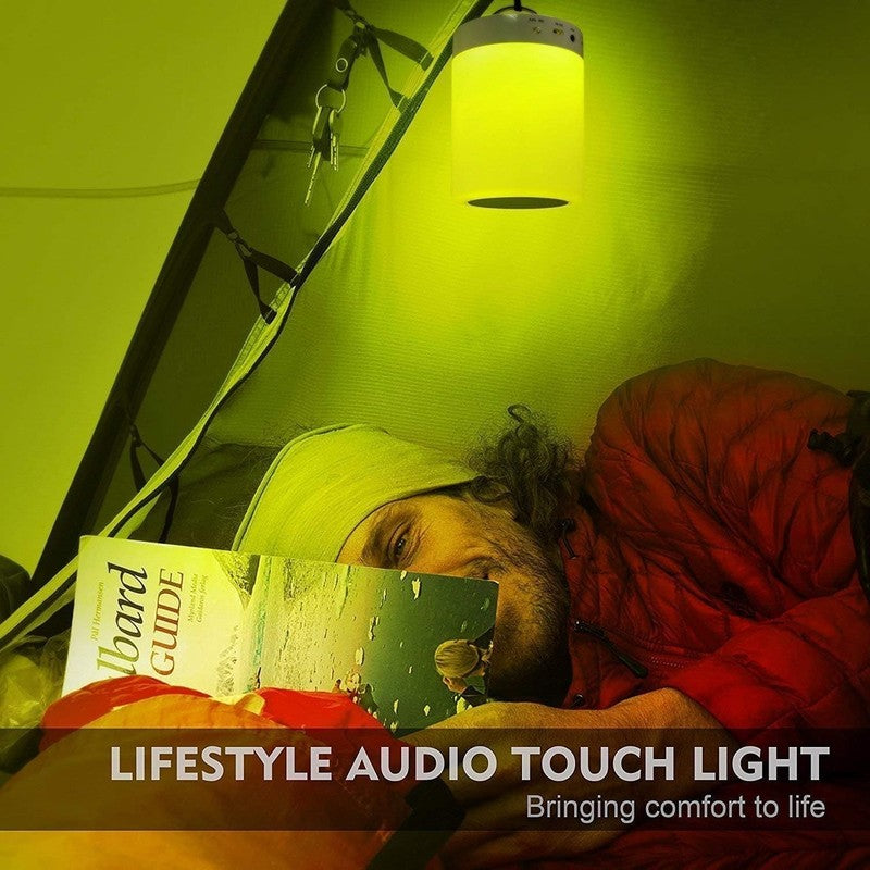 Touch Bedside Lamp - with Bluetooth Speaker, Dimmable Color Night Light, Outdoor2