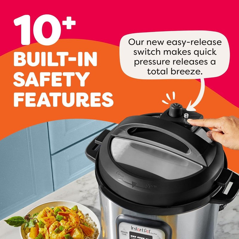 Duo Plus 9 in 1 Multicooker – Pressure Cooker, Rice Maker, Steamer,5
