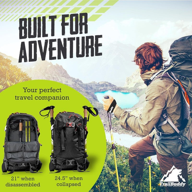 Trekking Poles – Lightweight 7075 Aluminum Hiking Poles for Women, Men & Seniors2