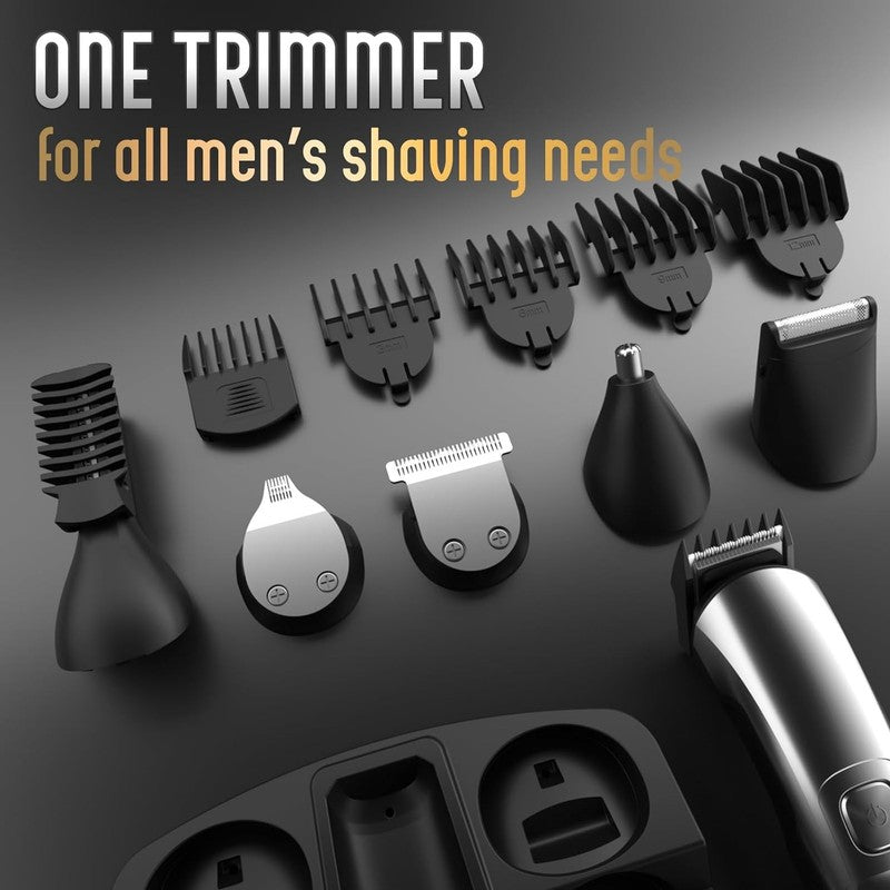 All-in-One Waterproof Beard Trimmer & Grooming Kit for Men - Perfect Gift!5