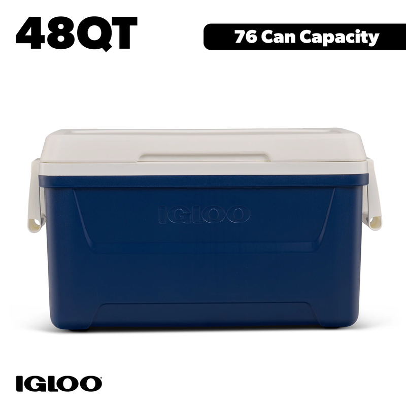 48 QT Laguna Hard Sided Ice Chest Cooler, Navy0