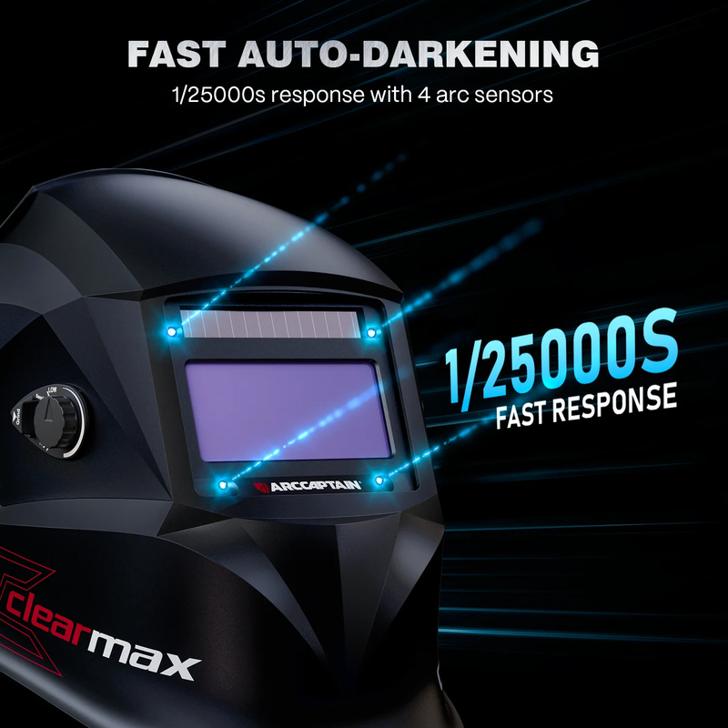 Small View Auto Darkening True Color Welding Helmet7