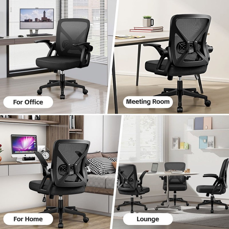 Office Chair, 300LBS Ergonomic Desk Chair with Adjustable Lumbar Support, Mesh C6