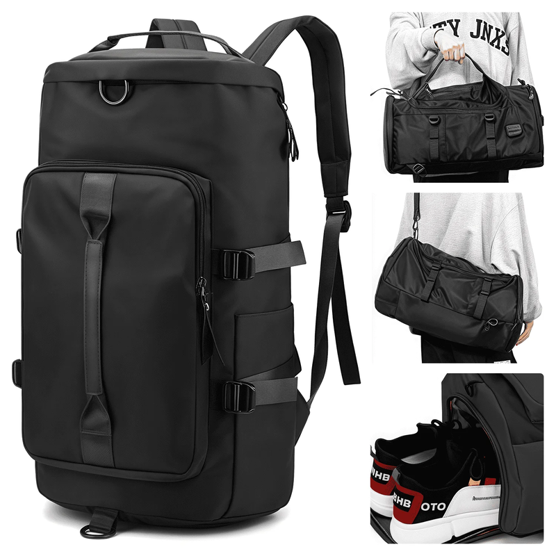 Gym Bag for Men & Women, Ventilated Shoe Compartment & Wet Pocket, Water-Resista6