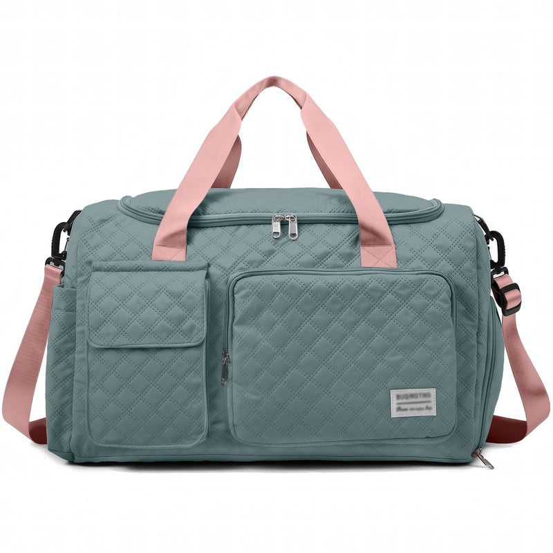 Travel Duffle Bag for Women Large Weekender Bags Carry on Gym Duffel Bag with We8