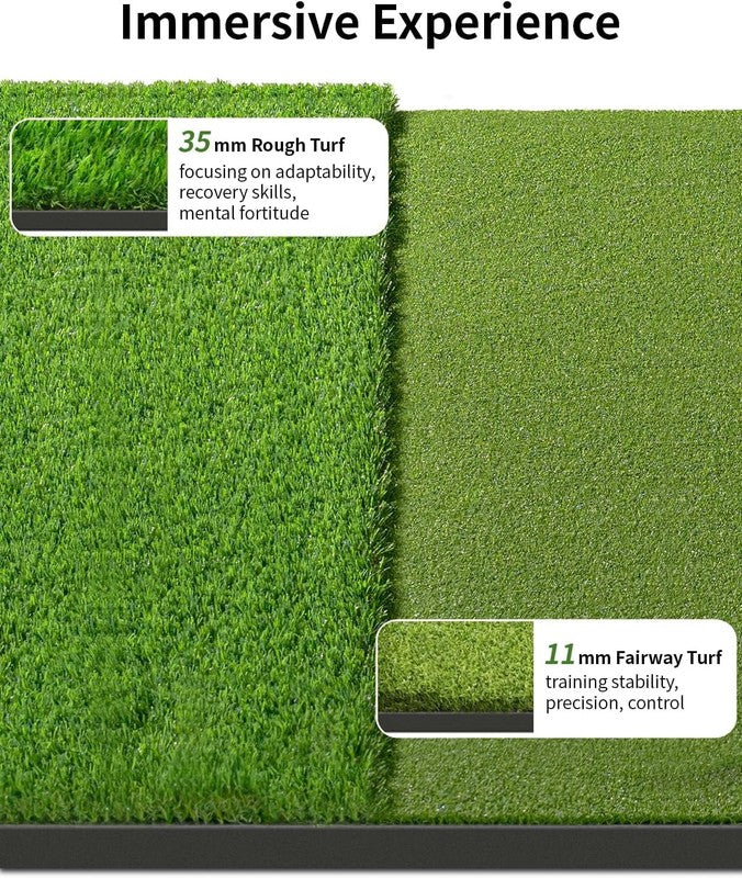Golf Mat, 5.2X4Ft Putting Green Practice Hitting Mat for Indoor Outdoor, Artific1