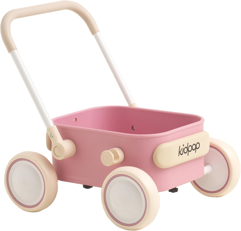 Toddler Push & Pull Wagon Walker 7mo 4yr Birthday Gift Pink8