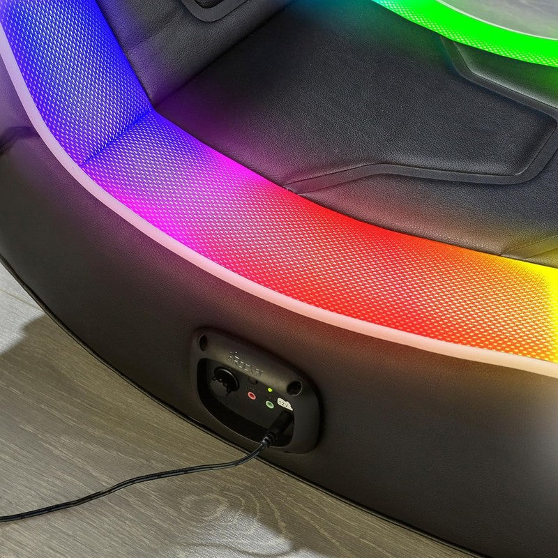 Gaming Rocker Chair w/ Speakers, Foldable Floor Seat for Kids & Teens5