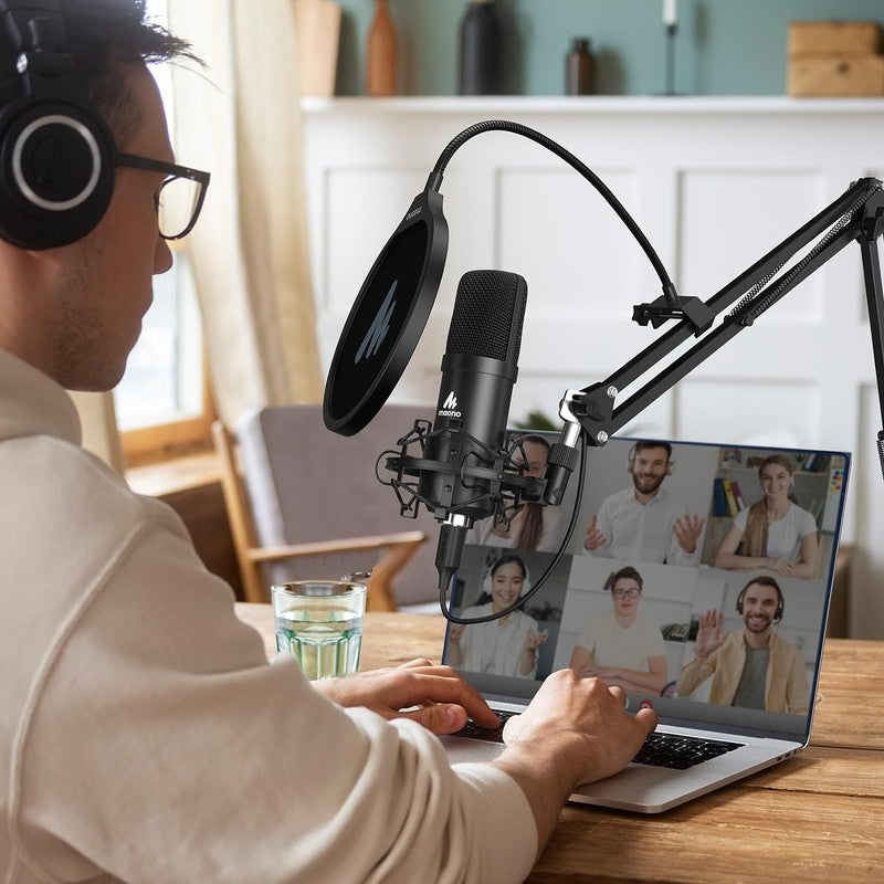 USB Microphone,  192Khz/24Bit Plug & Play PC Computer Podcast Condenser Cardioid7