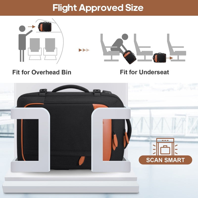 Travel Backpack for Men & Women Carry on Backpack Flight Approved 40L Waterproof4