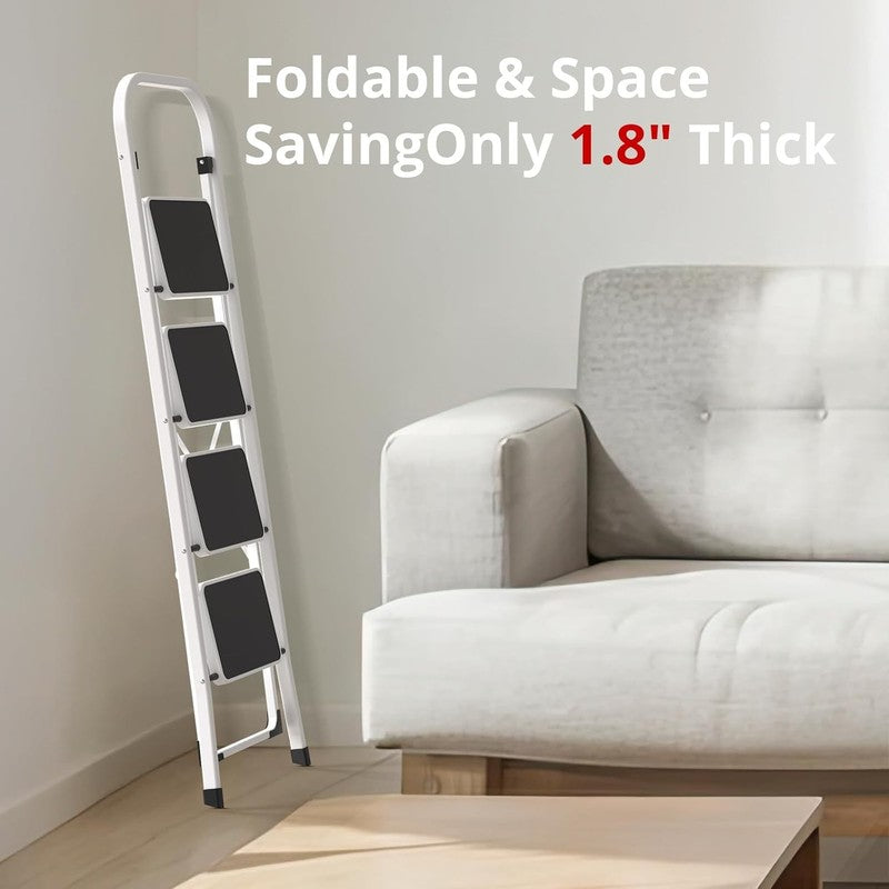 Step Ladder Folding Step Stool for Adults with Anti Slip Pedal,330 Lbs Capacity 3