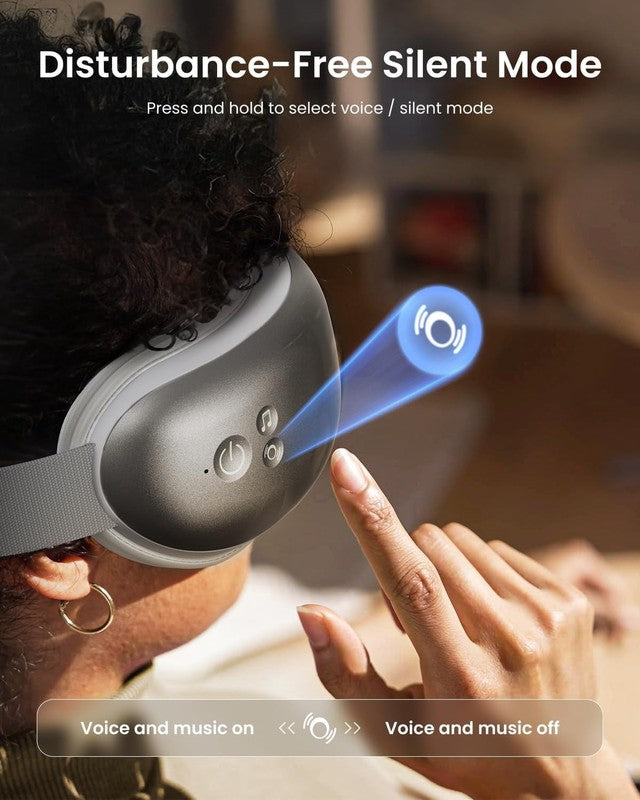 Eye Massager with Heat & Vibration – 5 Massage Modes, Bluetooth Music, Adjustabl6