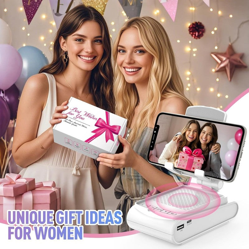 Bluetooth Speaker Cell Phone Stand, Christmas Gift, Stocking Stuffer4