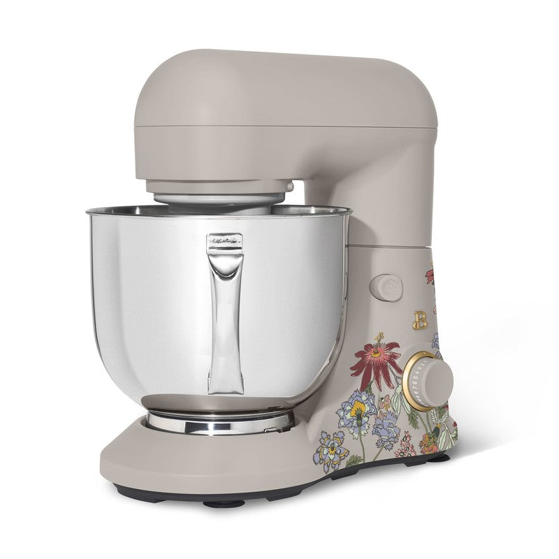 Beautiful 5.3 QT Stand Mixer w/ Flat Beater, Whisk, Dough Hook by Drew Barrymore6