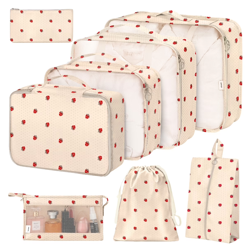 8Pcs Packing Cubes for Luggage, Packing Cubes for Travel Luggage Packing Organiz9