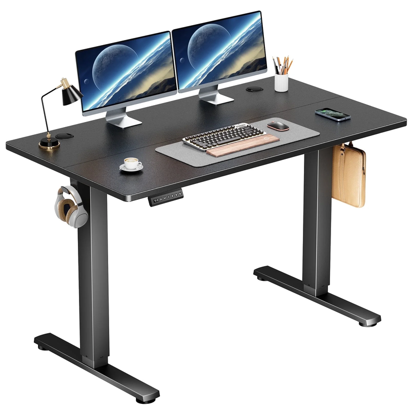Height Adjustable Electric Standing Desk with Memory Presets   48"x24"10