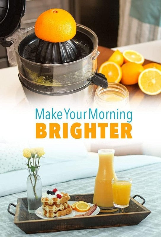 Electric Citrus Juicer – 1 Button Orange, Lemon & Lime Squeezer, Easy Clean,5